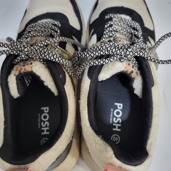 Posh by Poelman Carocel Sherpa Sneakers Size 40 - Picture 8 of 15